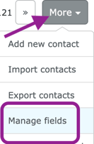 manage fields menu contacts-1